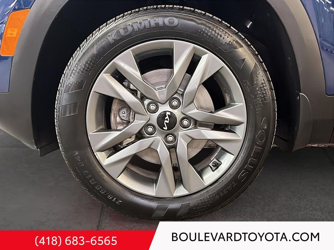 2023 Kia Seltos 100417A-10 | LX, AWD Blue Québec - photo #6