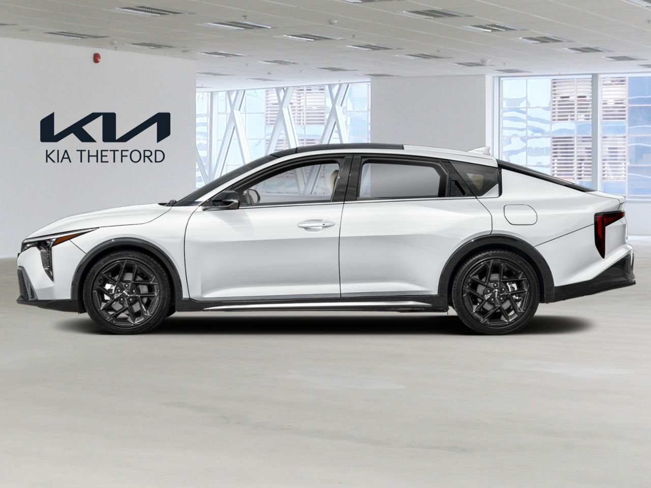 Kia K4 2026 Blanc neige nacré Thetford Mines - photo #2