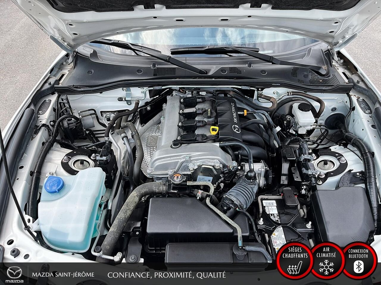 Mazda MX-5 RF 2023 Blanc Ste-Agathe des Monts - photo #23