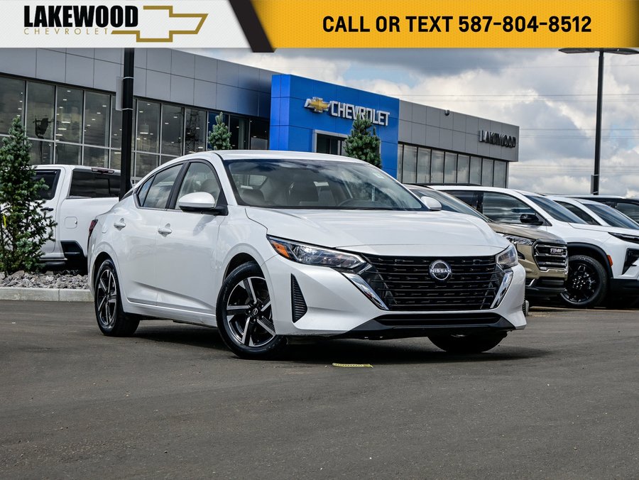 2024 Nissan Sentra SV CVT 2.0L | Heated Bucket Seats White