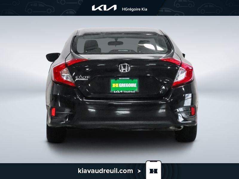 2016 Honda Civic Black Saint-Eustache - photo #5
