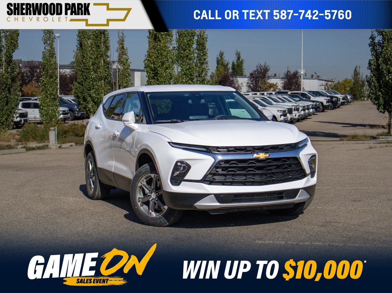 2024 Chevrolet Blazer AWD 4dr LT White Sherwood Park - photo #0