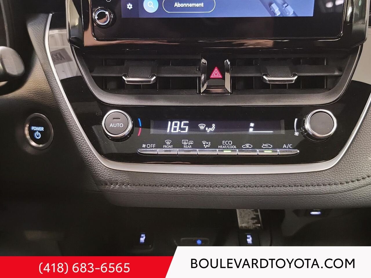 Toyota Corolla Hybride 100561A-114 | SE, AWD 2023 Blanc Québec - photo #13