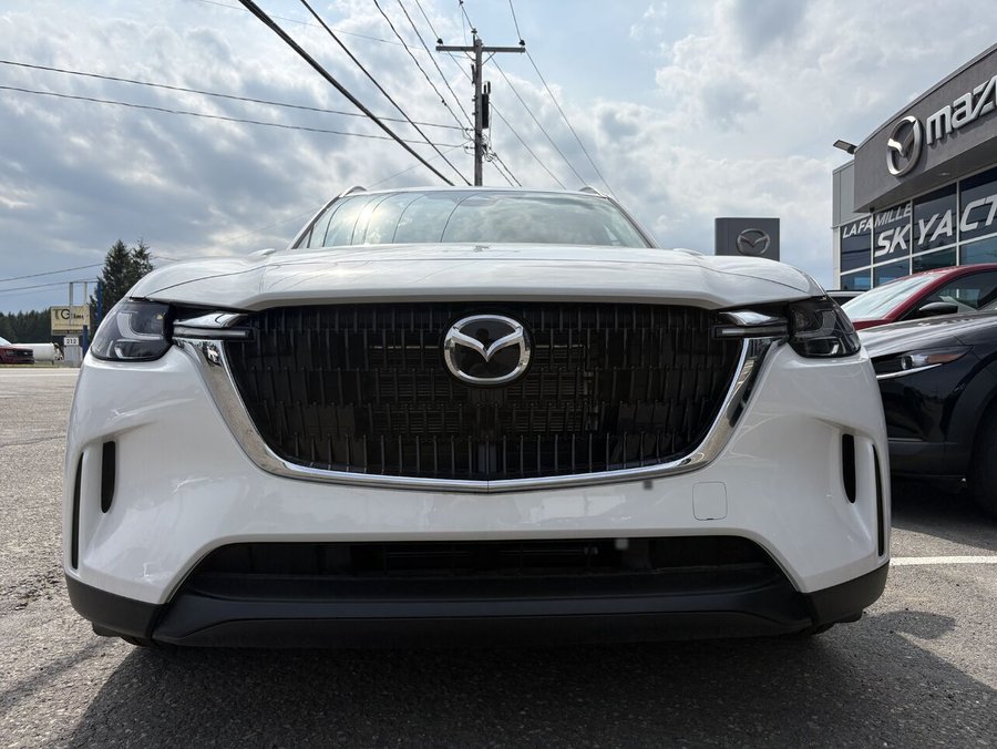 MAZDA CX-90 hybride rechargeable GS-L TI 2026 Blanc rhodium métallisé