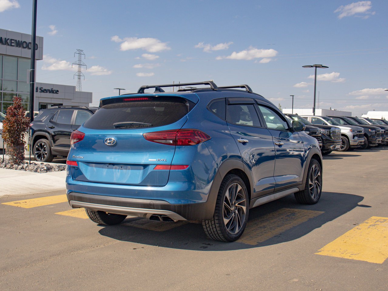 2020 Hyundai Tucson Preferred AWD w/Trend Package Blue Sherwood Park - photo #9