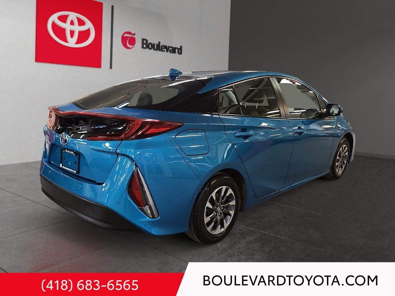 2021 Toyota Prius Prime 100269A-3 | GROUPE TECHNOLOGIE Blue Québec - photo #3