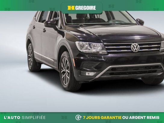 2019 Volkswagen Tiguan Comfortline AWD AUTO A/C CUIR MAGS CAM RECUL BLEUT Black