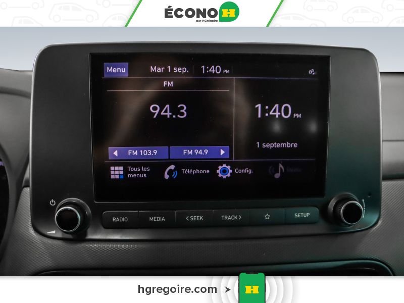 Hyundai Kona 822726 | N Line AWD AUTO GR ÉLEC A/C BLUETOOTH CAMÉRA MAGS 2022 Bleu Laval - photo #18