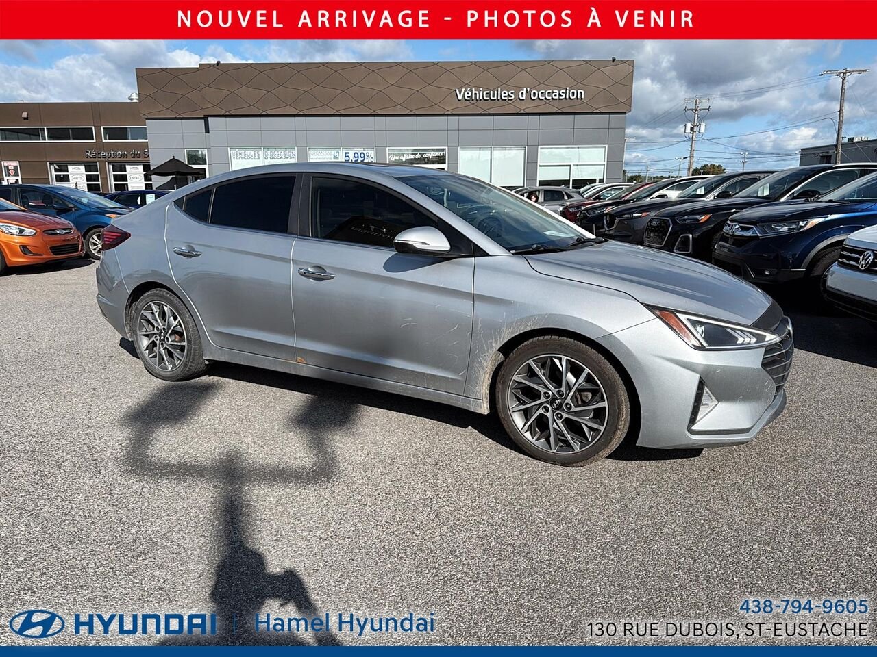 Hyundai Elantra 2020 Gris Saint-Eustache - photo #0