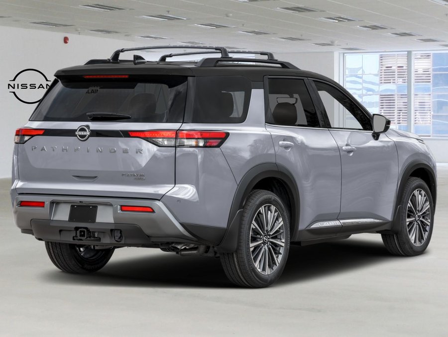 2026 Nissan Pathfinder Platine Boulder Gray Pearl/Super Black