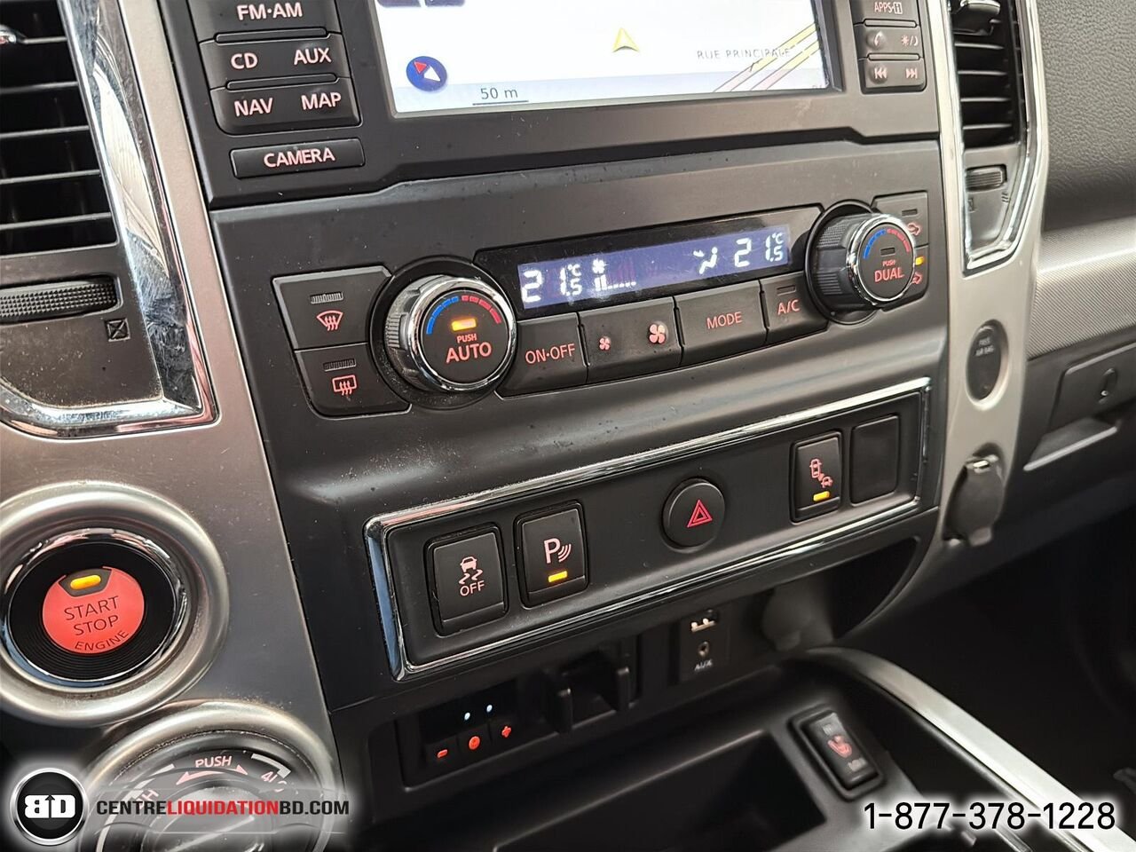 Nissan Titan PRO-4X | BD0379 2017 Rouge Granby - photo #22