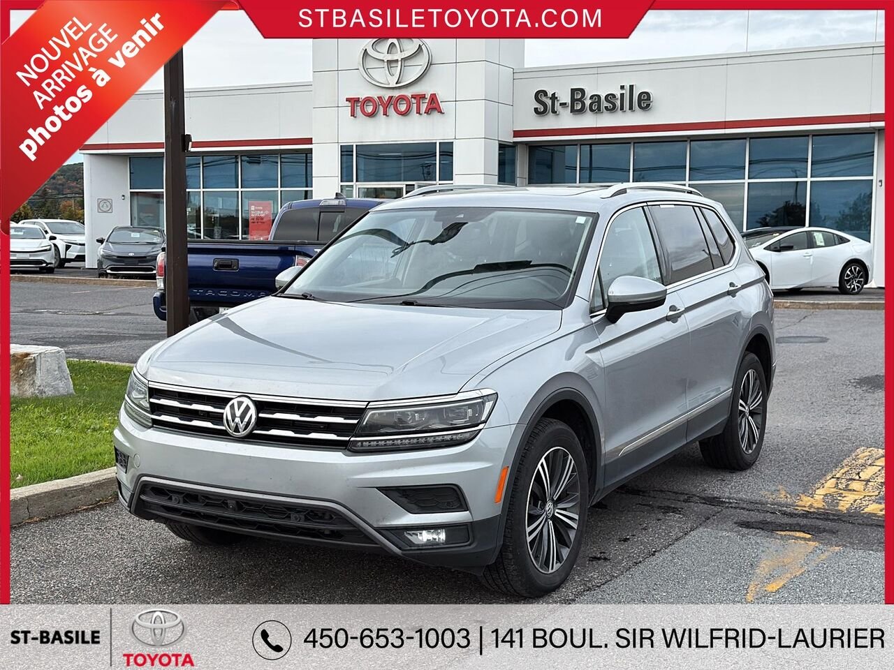 Volkswagen Tiguan 2021 Argent Saint-Basile-le-Grand - photo #0