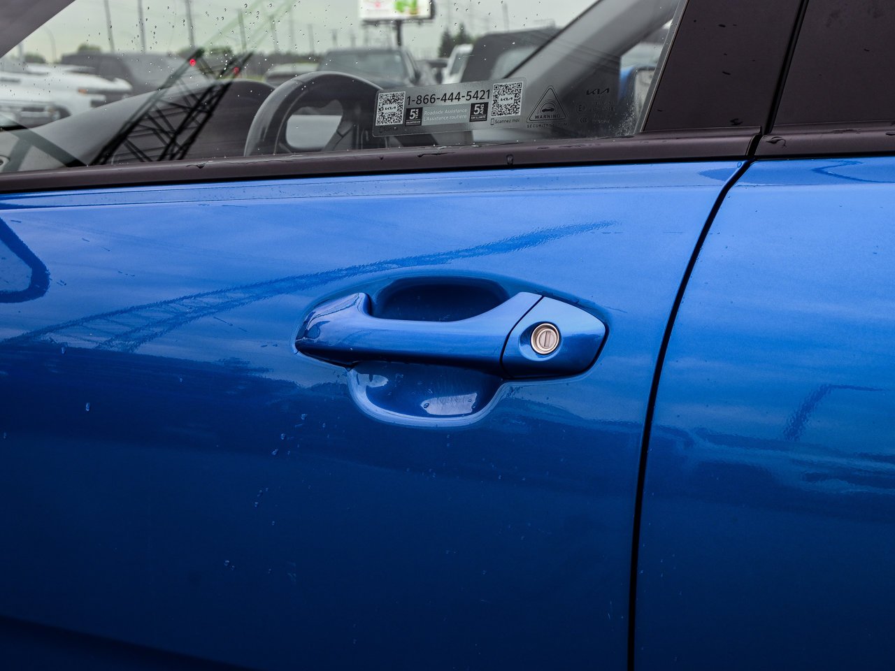 2023 Kia Rio 5-door LX+ IVT Blue Sherwood Park - photo #7
