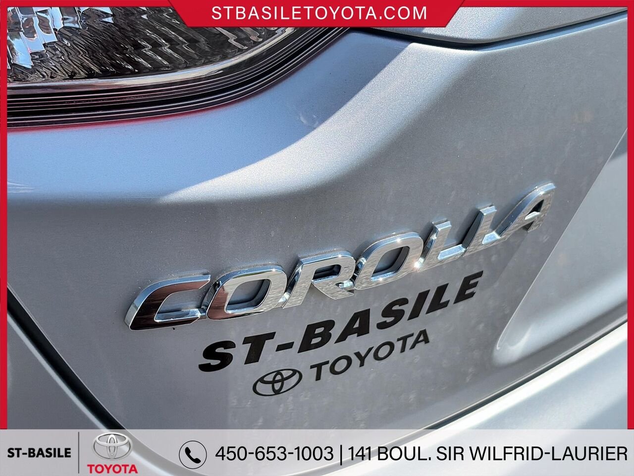 2024 Toyota COROLLA Classic Silver Metallic Saint-Basile-le-Grand - photo #5
