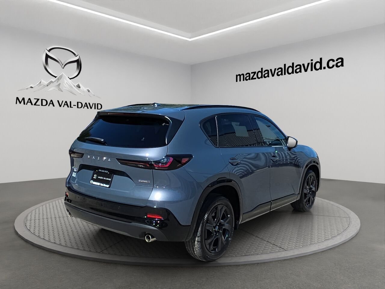 2026 Mazda CX-5 GT TI, ÉCRAN TACTILE 12.9 POUCES, SIÈGES CHAUFFANTS Polymetal Grey Metallic Val-David - photo #6