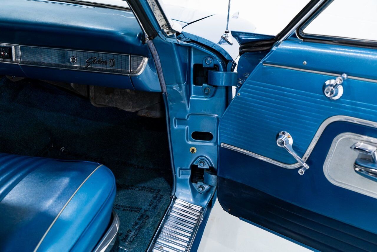 1963 Ford Galaxie 500 *PRIX EN USD* 406 Cu In TriPower 4-Speed Convertible Blue Montreal - photo #27