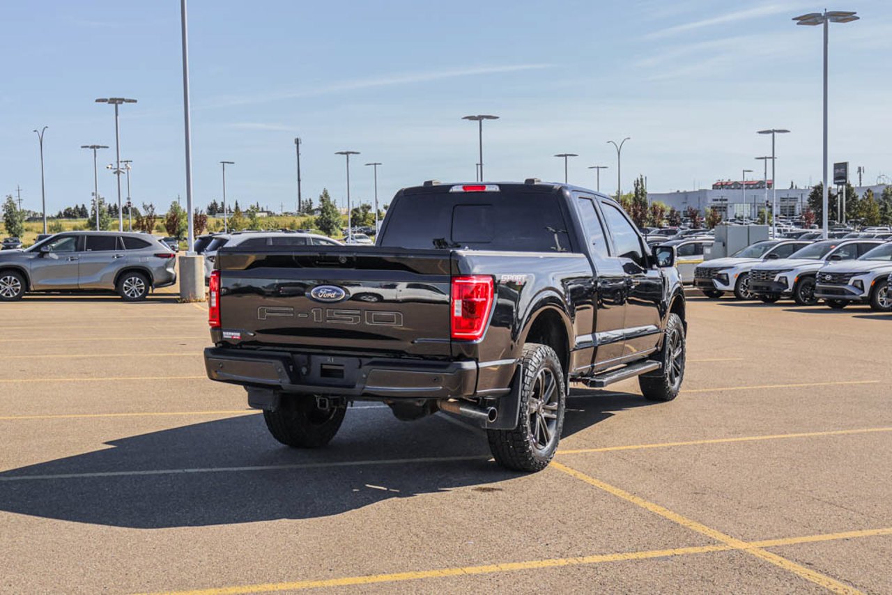 2021 Ford F-150 XLT 4WD SuperCab 6.5' Box Black Sherwood Park - photo #8