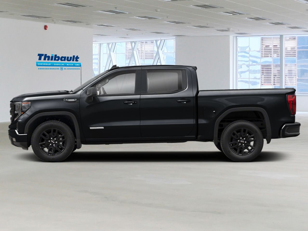 GMC Sierra 1500 Elevation cabine multiplace 4RM 157 po 2026 NOIR ONYX Sherbrooke - photo #2