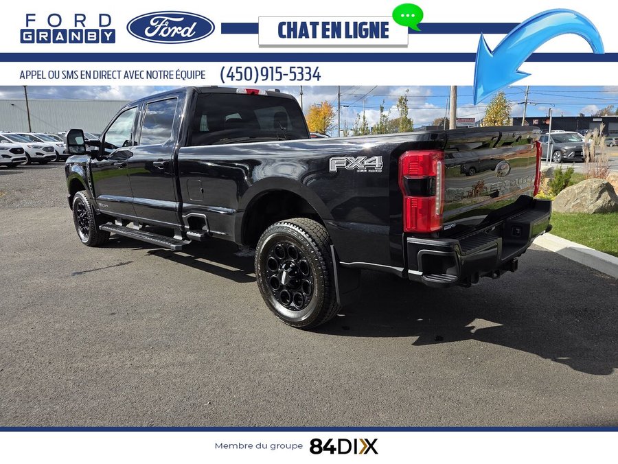 2024 Ford Super Duty F-250 SRW XLT 6 places 4RM caisse de 8 pi Black