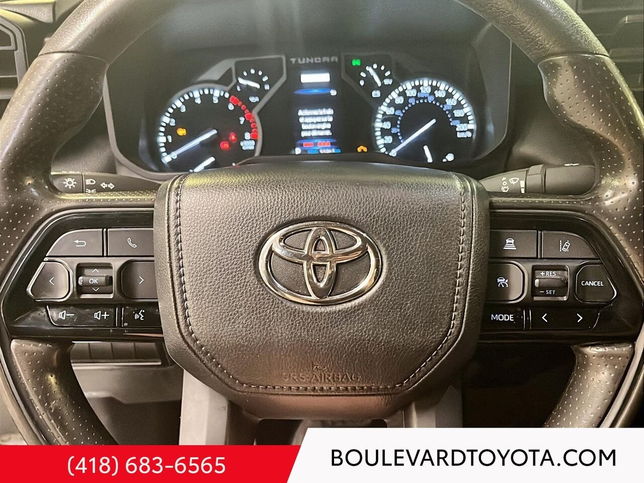 2023 Toyota Tundra 531789-32 | SR DOUBLE CAB, 4x4 White Québec - photo #9