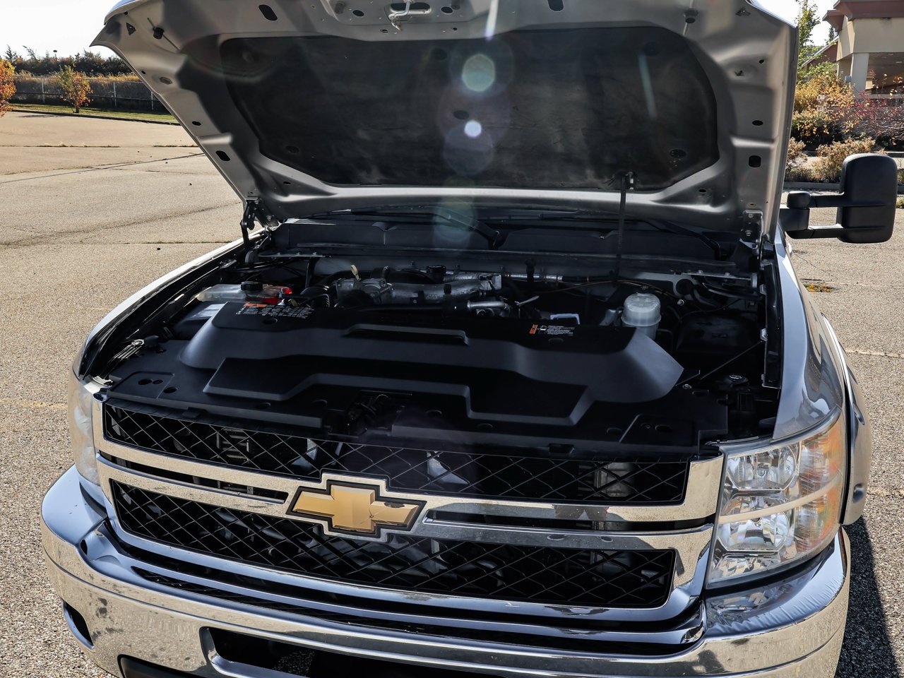 2011 Chevrolet Silverado 3500HD 4WD Crew Cab 167 LTZ Grey Sherwood Park - photo #9