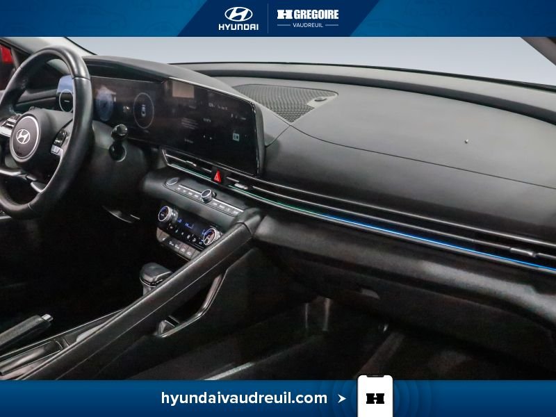 Hyundai Elantra YW218 | PREFERRED +TECH TOIT OUVRANT CERTIFIÉ 5.99% 2025 Rouge Laval - photo #30