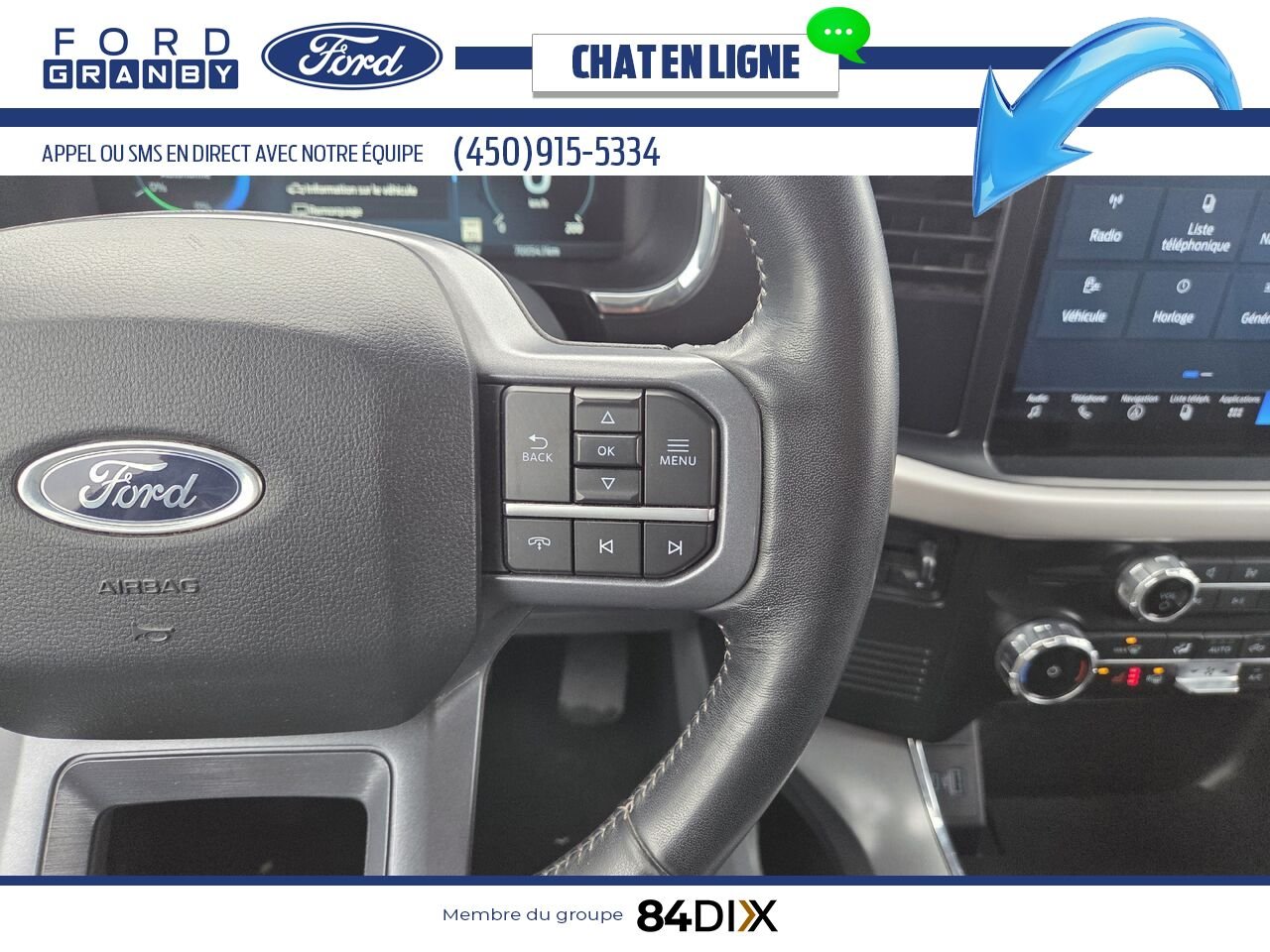 2023 Ford F-150 Lightning Black Granby - photo #11