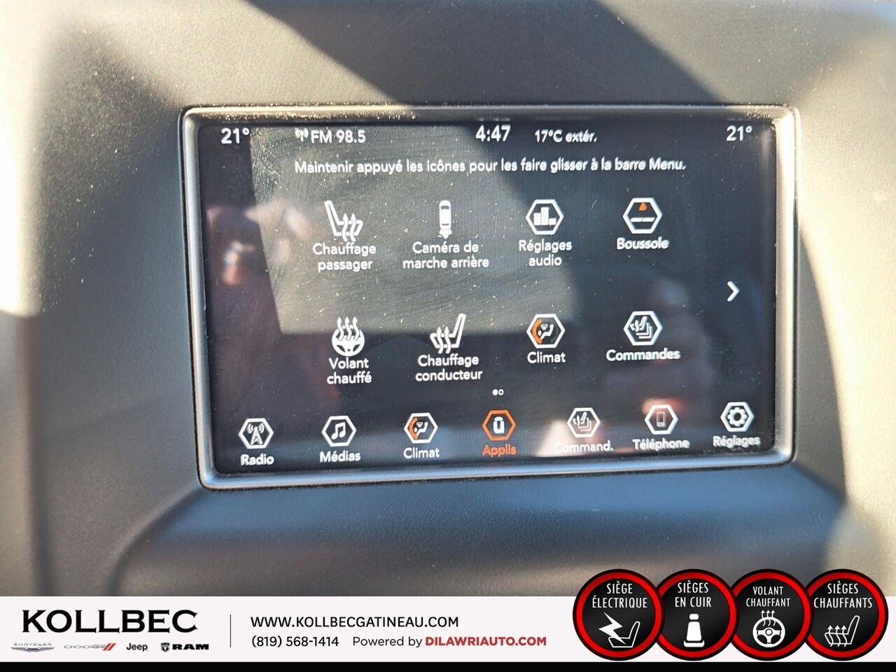 2021 JEEP GRAND CHEROKEE Laredo 4x4 White Ottawa & Gatineau - photo #28