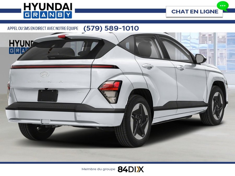 HYUNDAI Kona électrique SEL FWD 2026 Atlas White