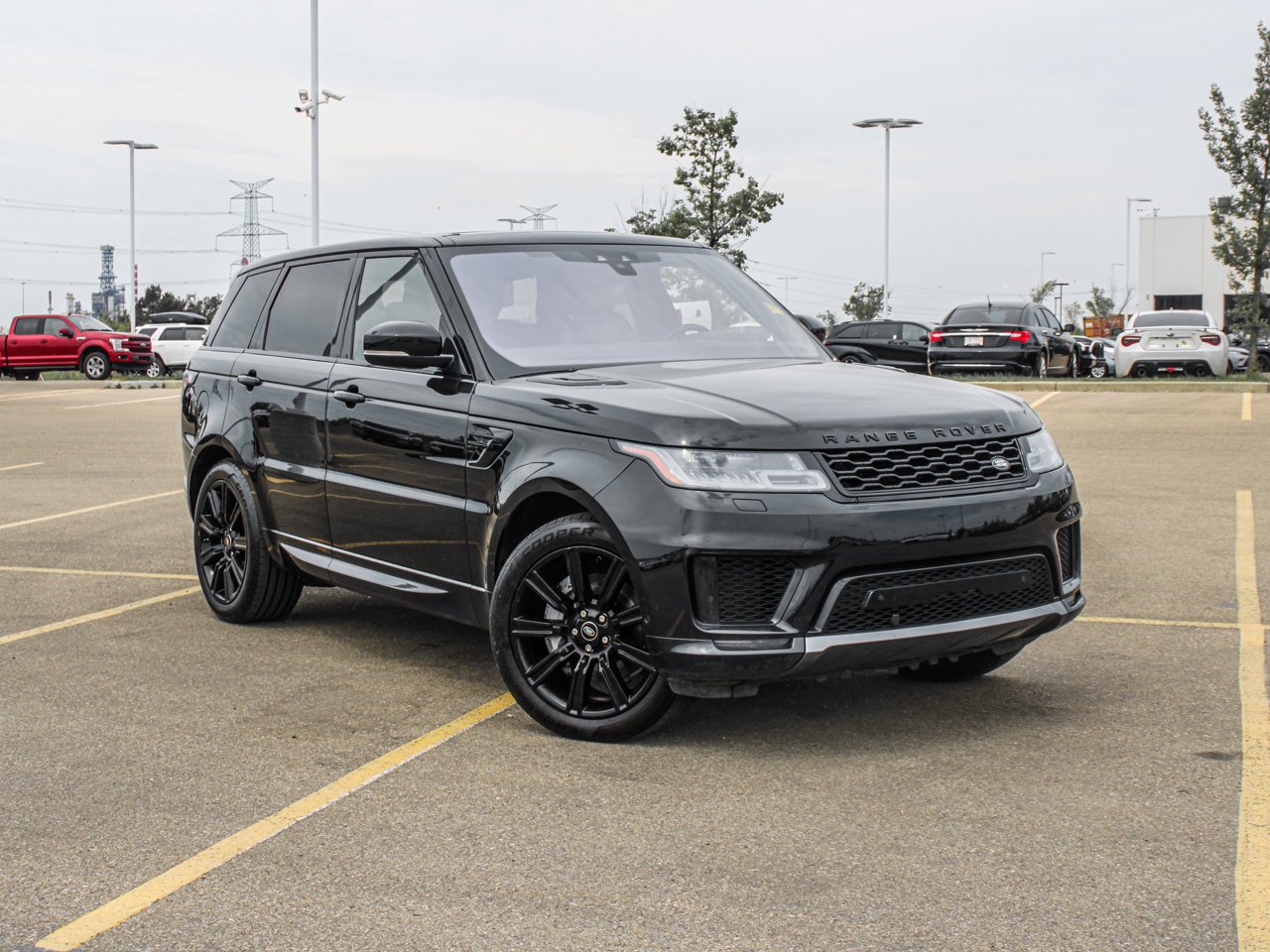 2021 Land Rover Range Rover Sport Td6 Diesel HSE Silver Black Sherwood Park - photo #1