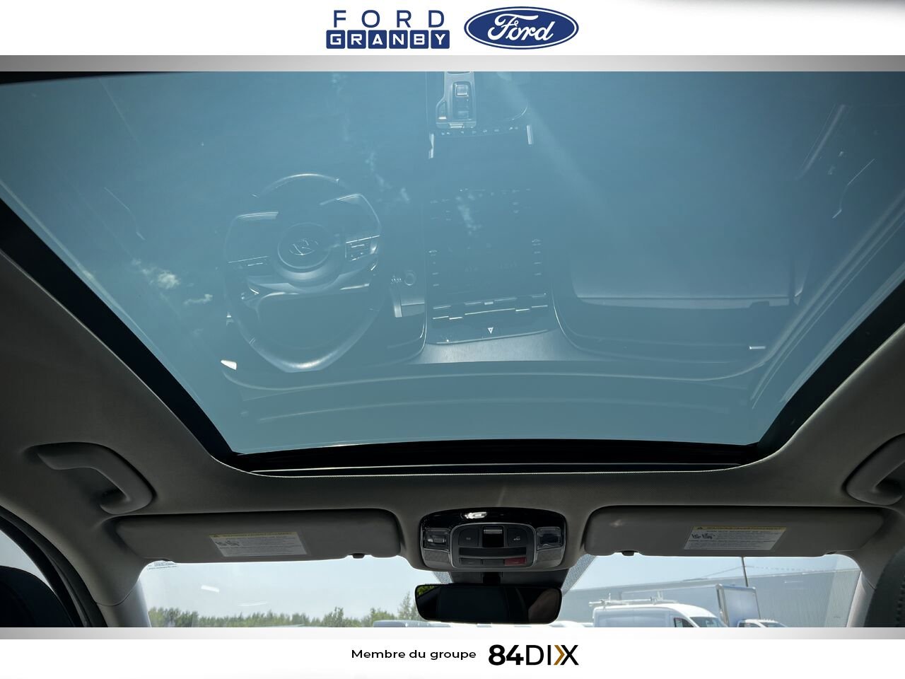 Hyundai Tucson hybride rechargeable 2022 Gris Granby - photo #19
