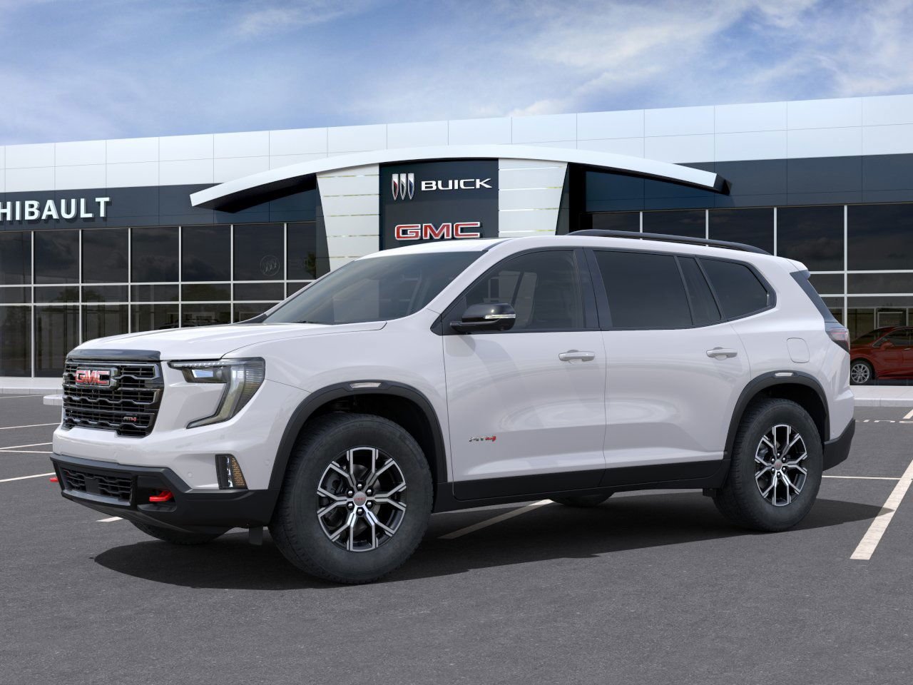 2025 GMC Acadia AT4 White Frost Tricoat Saint-Eustache - photo #1