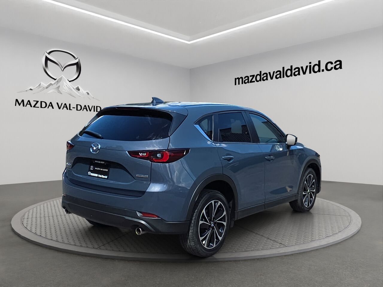 Mazda CX-5 GS AWD, automatique, toit ouvrant, sièges chauffants, volant chauffant, Apple CarPlay, navigation, 2022 Gris Val-David - photo #25