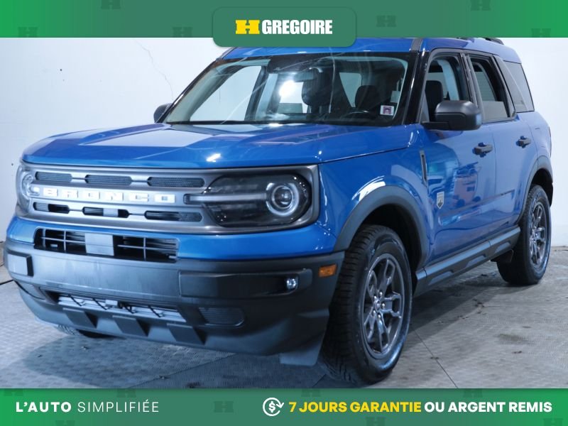 Ford Bronco Big Bend 4x4 AUTO AC NAV MAGS CAM RECULE BLUETOOTH 2022 Bleu