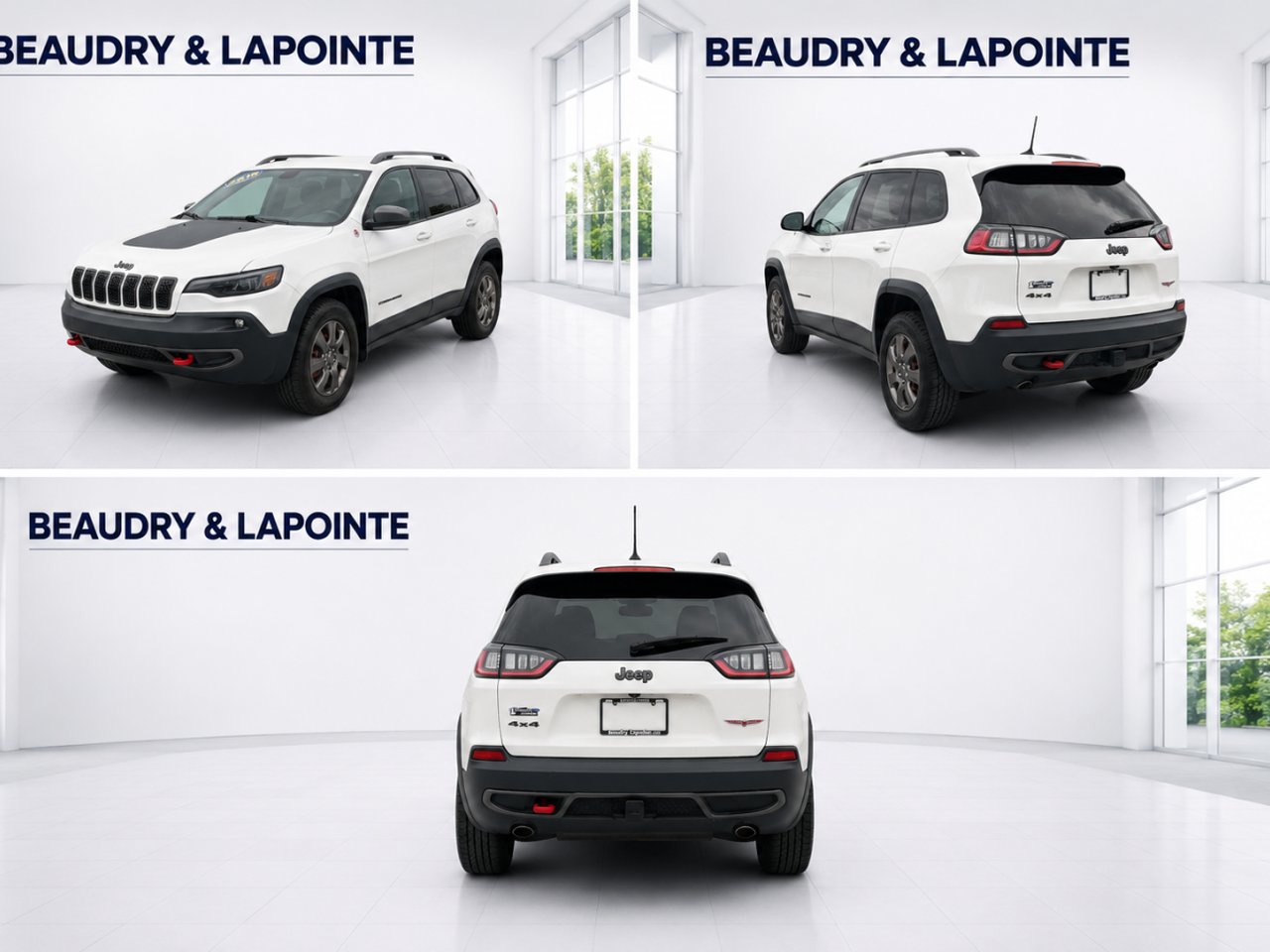 2019 Jeep Cherokee White La Sarre - photo #1