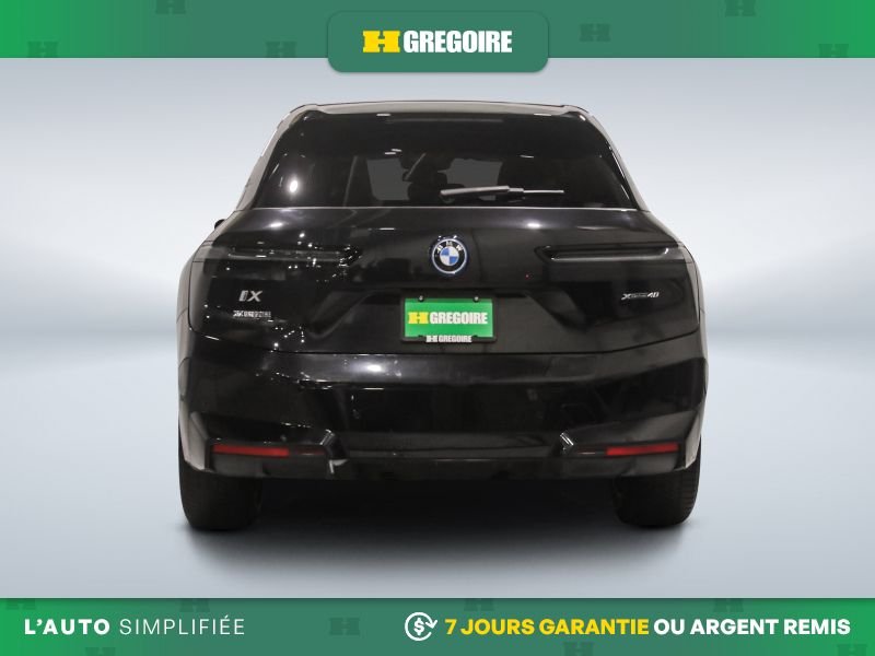 BMW iX 2023 Noir Laval - photo #7