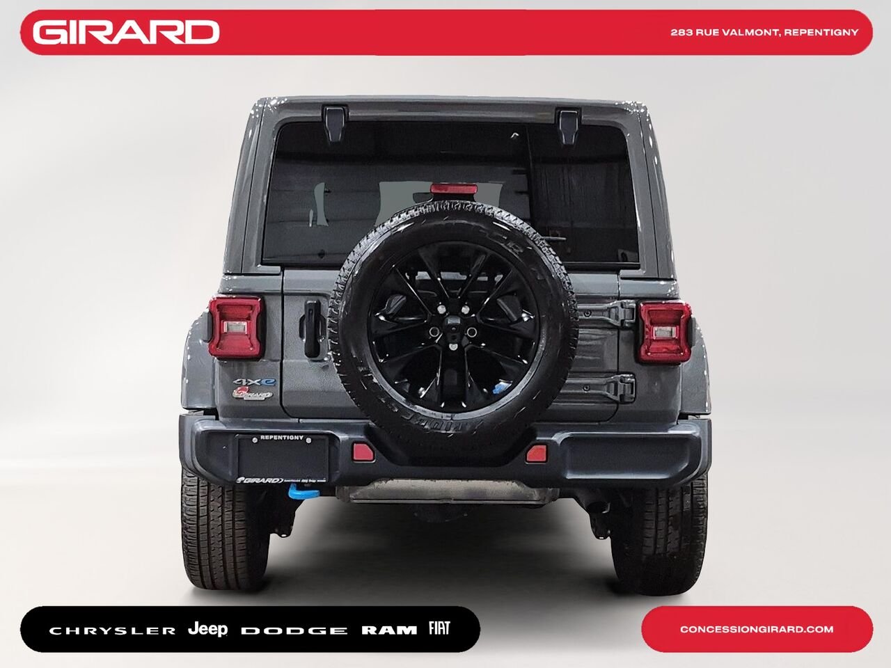 JEEP WRANGLER 4XE 2022 Gris Repentigny - photo #6