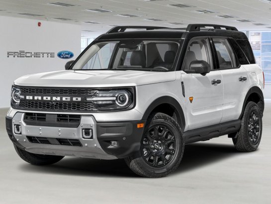 Ford Bronco Sport 2026 2026 Blanc sidéral métallisé
