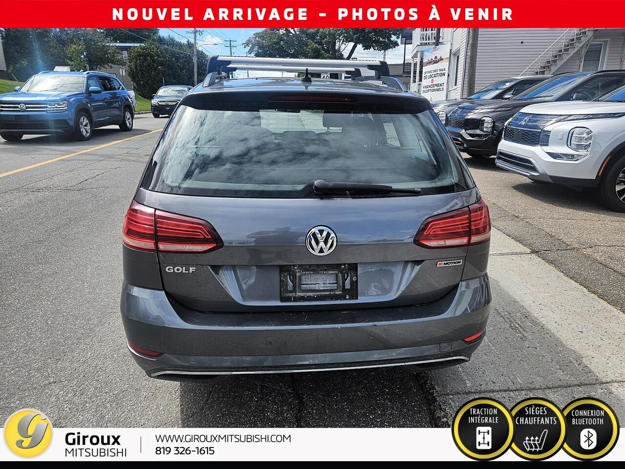 VOLKSWAGEN GOLF SPORTWAGEN S 2019 Gris Sainte-Agathe-des-Monts - photo #5