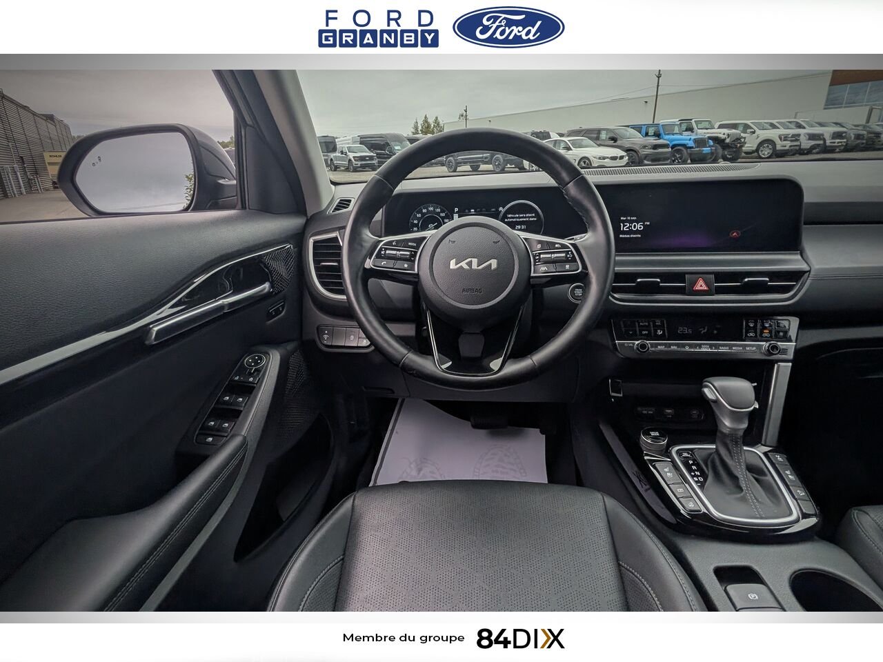 Kia Seltos 2024 Gris Granby - photo #23