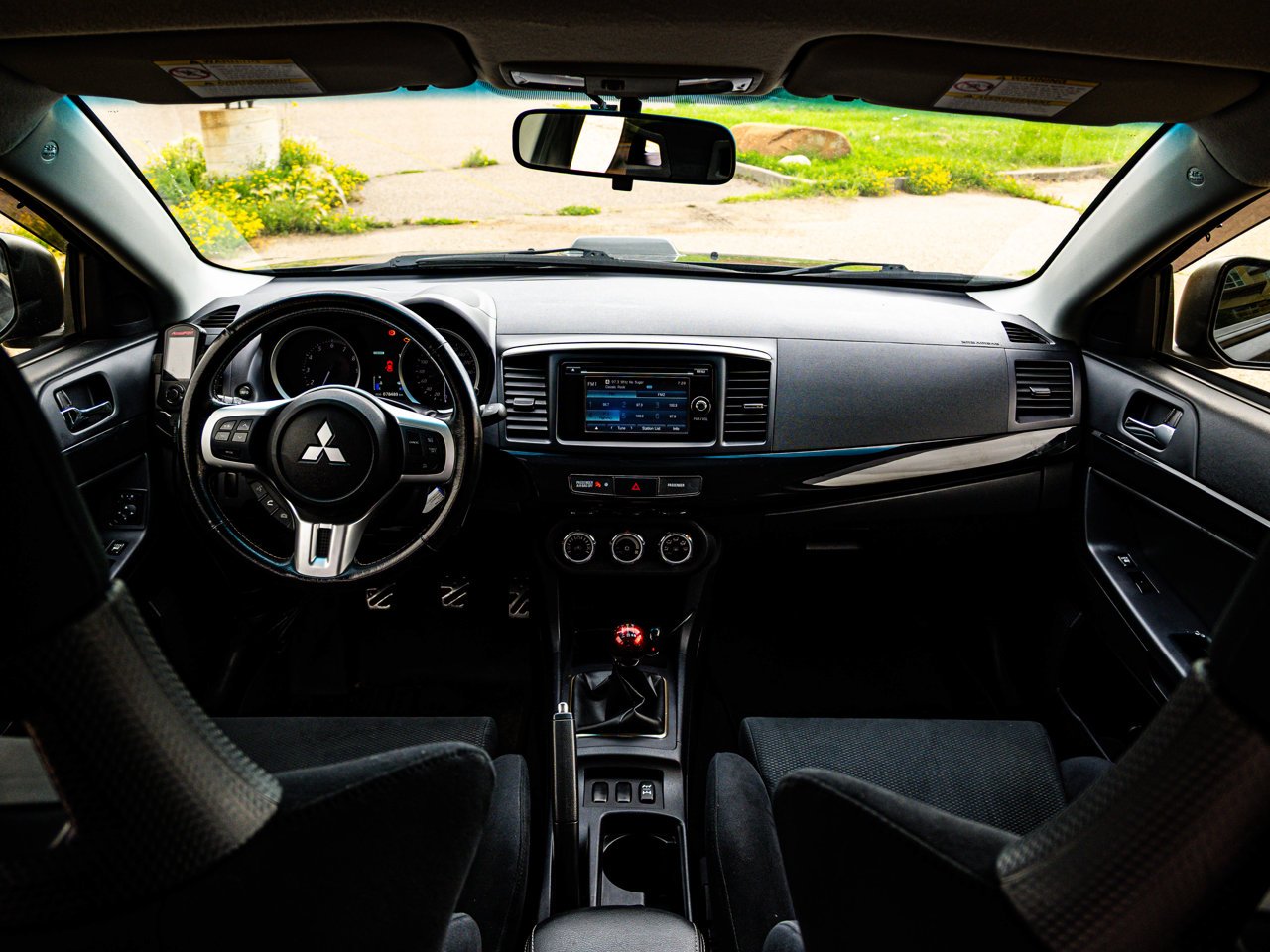 2015 Mitsubishi Lancer Evolution 4dr Sdn GSR Black Sherwood Park - photo #24