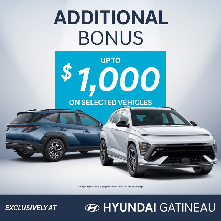 Hyundai gatineau promo boni supplementaire septembre EN