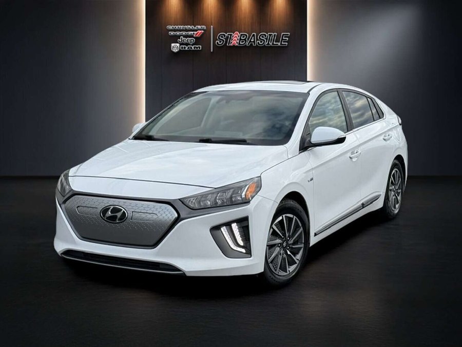 2020 Hyundai IONIQ EV ULTIMATE, CUIR, TOIT OUVRANT, MAGS, HARMAN KARD White
