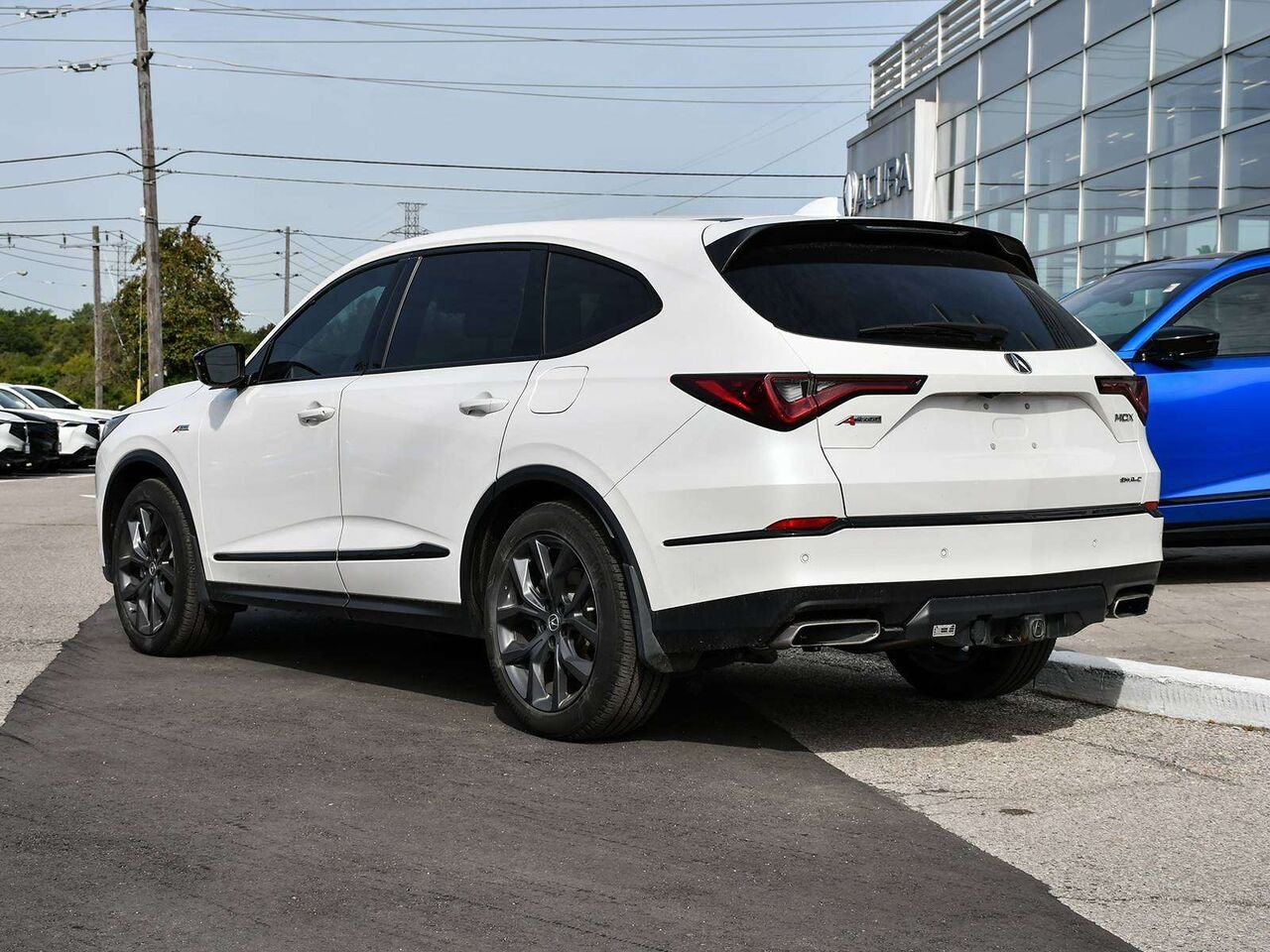 2024 Acura MDX A-Spec - ACURA CERTIFIED White Etobicoke - photo #6