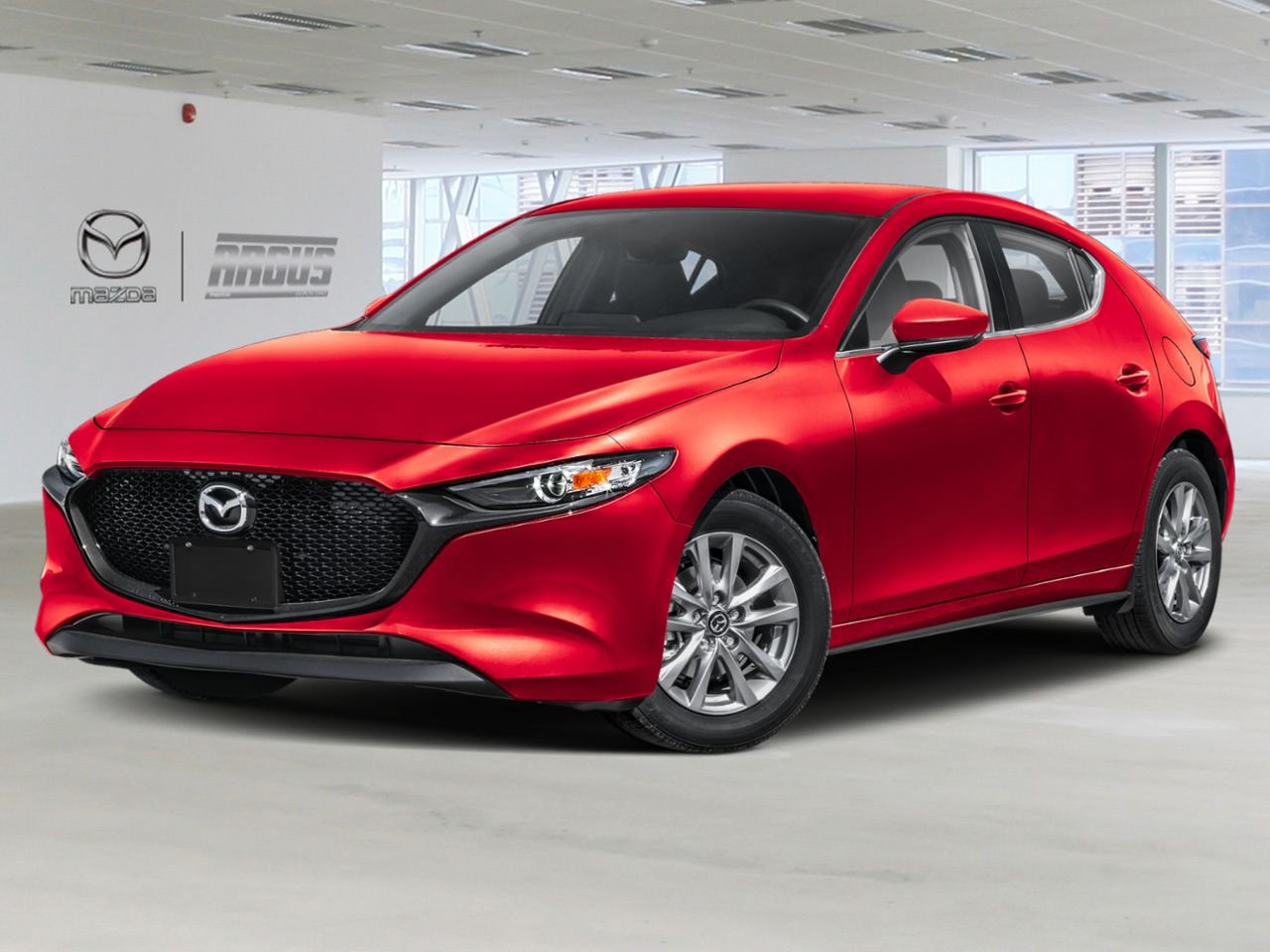 MAZDA Mazda3 Sport GX TA BA 2026 Rouge vibrant cristal métallisé Gatineau - photo #0