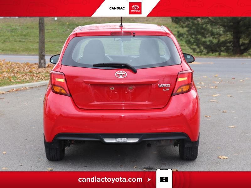 2015 Toyota Yaris Red Candiac - photo #8