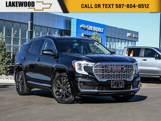 2022 GMC Terrain Denali AWD 1.5T | Power Sunroof Black
