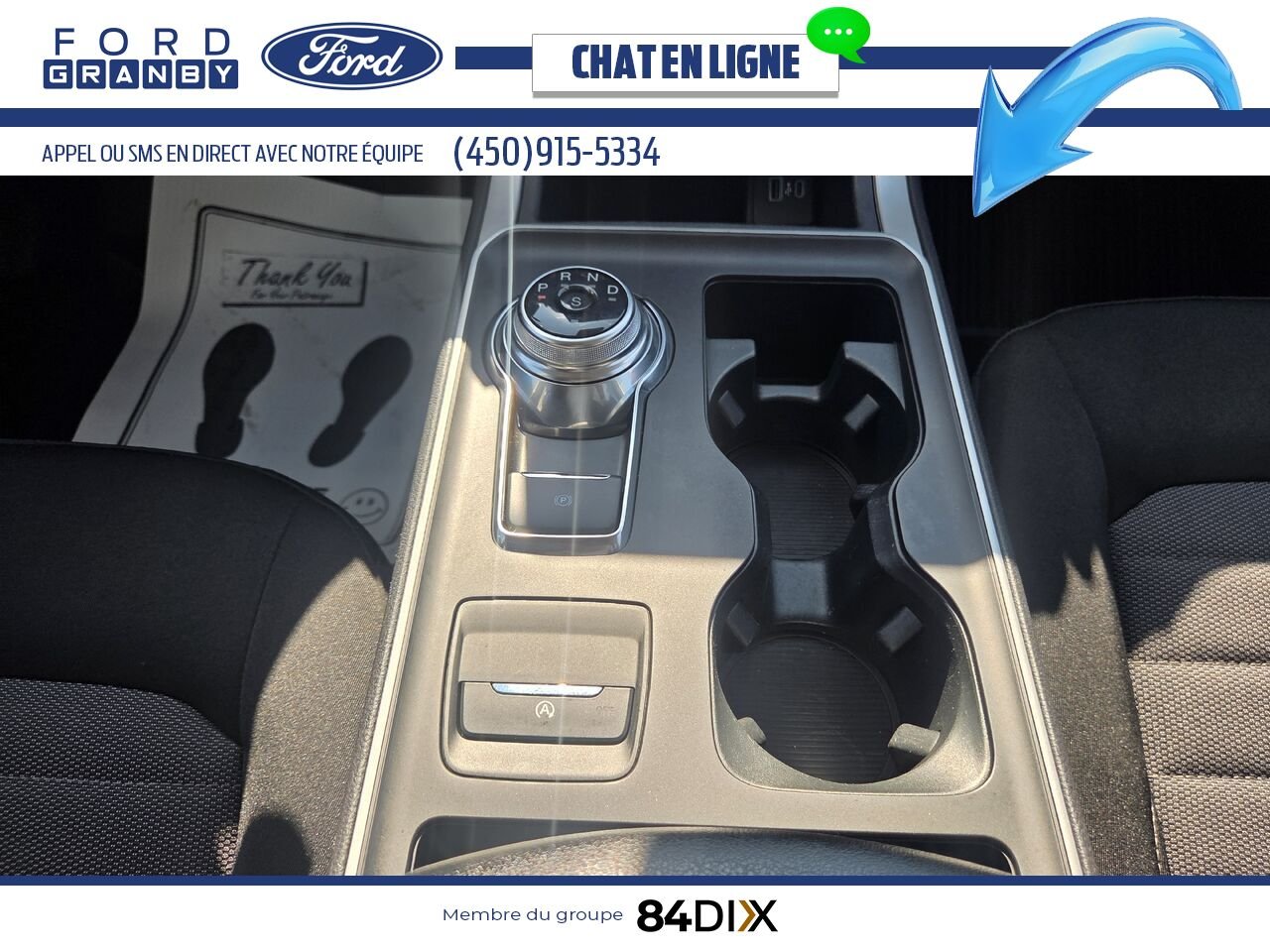 Ford Edge 2022 Blanc Granby - photo #15