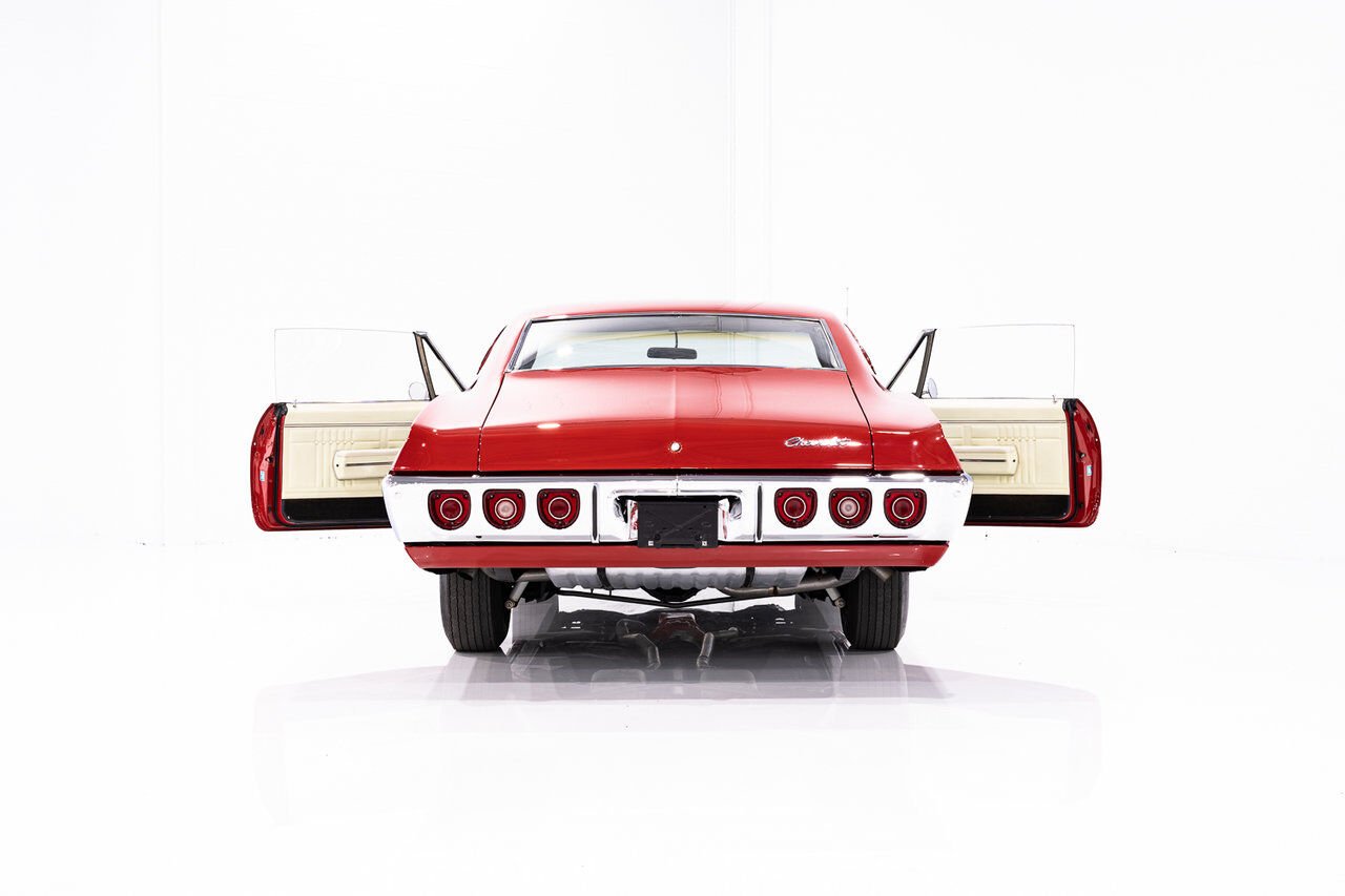 Chevrolet Impala Match N# L72 427/425 4spd 4.56gear Org Bill Of Sale | PRIX EN USD 1968 Rouge Montréal - photo #117