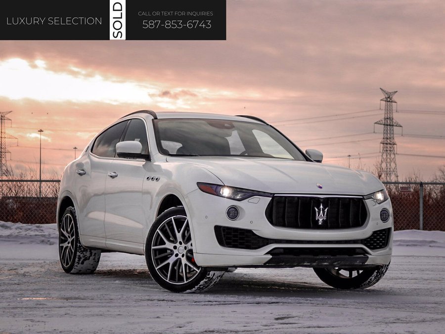 2017 Maserati Levante SQ4 3.0T White